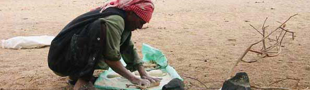 Breakfast, Sinai Desert