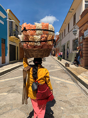 Guadalupano street merchant