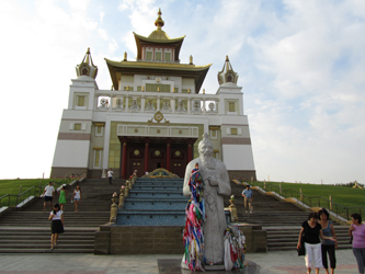 The biggest monastery in Europe - The Golden Monastery of the Buddha Shakyamuni (Baasanjav Terbish, 2013)