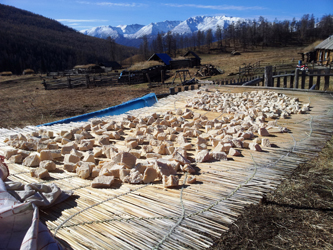 Cheese drying (Michael Long, 2015)