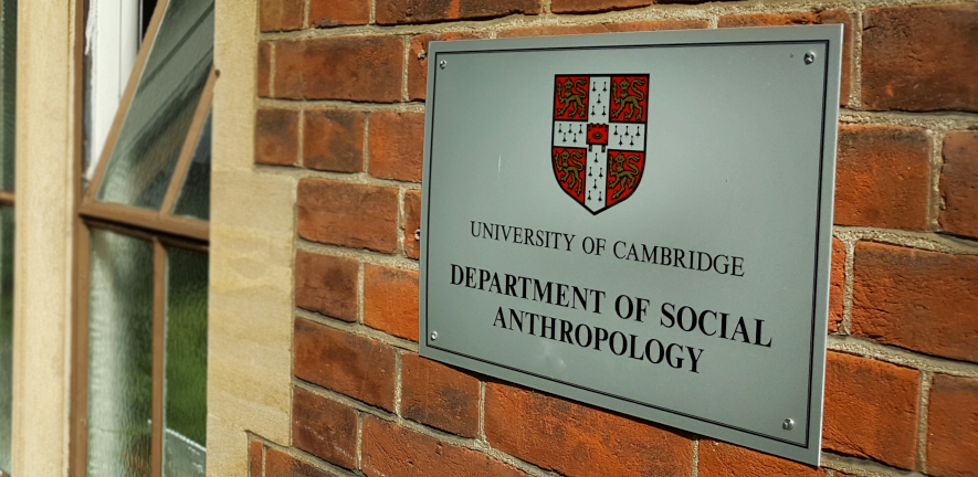 Department of Social Anthropology Sign