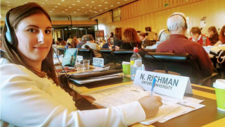 Dr Naomi Richman at the United Nations Workshop on Witchcraft Belief and Human Rights, 2017