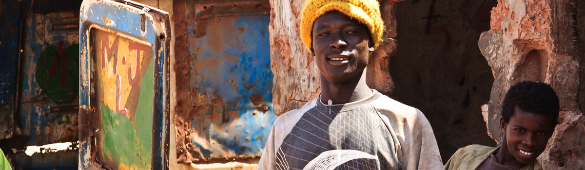 Street workshop in The Gambia