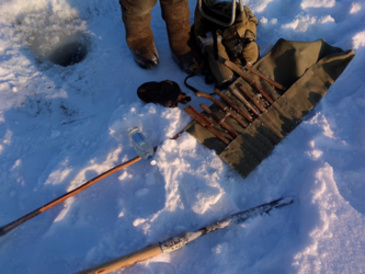 Fishing near the Nanai settlement of Daerga in Nanai District requires preparation (Ed Pulford, 2014)