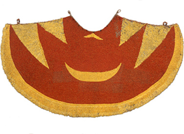 ‘Ahu ‘ula, Royal Hawaiian Feather Cloak. 19th century. MAA Z 6140