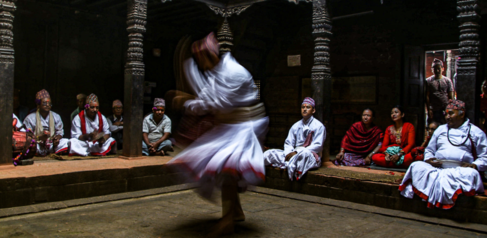 Practicing Spiritual Dancing by Devi Chakrabarti, representing Social Anthropology
