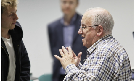 Professor Keith Hart at the Audrey Richards Annual Lecture in African Studies, May 2014, Cambridge