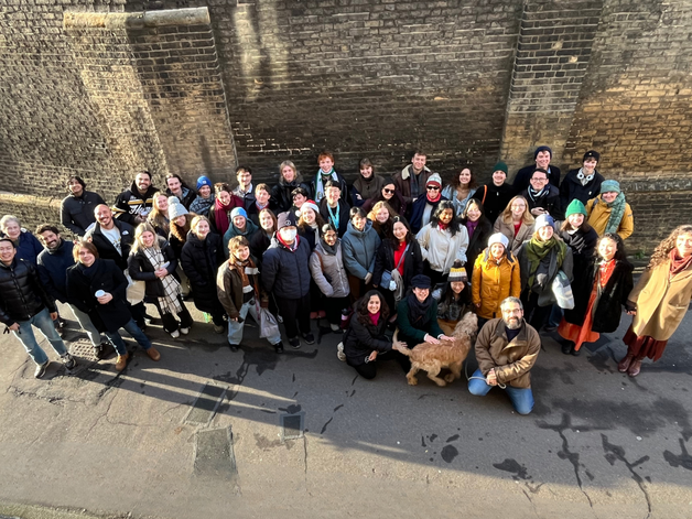 Department walk to Grantchester. December 2025
