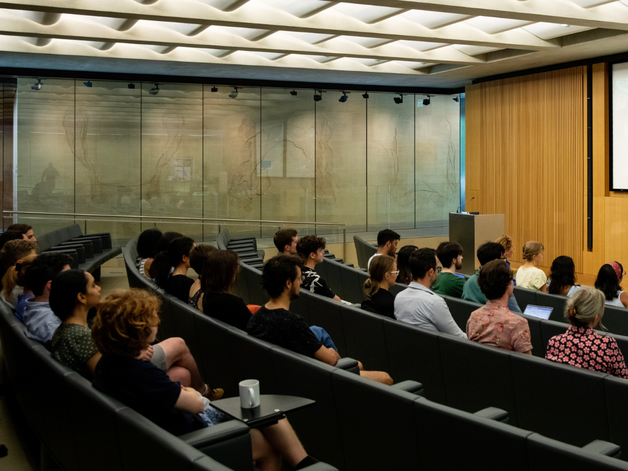 Students watching lecture