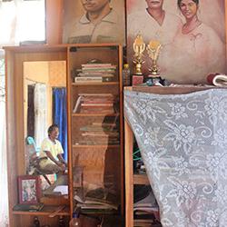 Pak Frans at his study