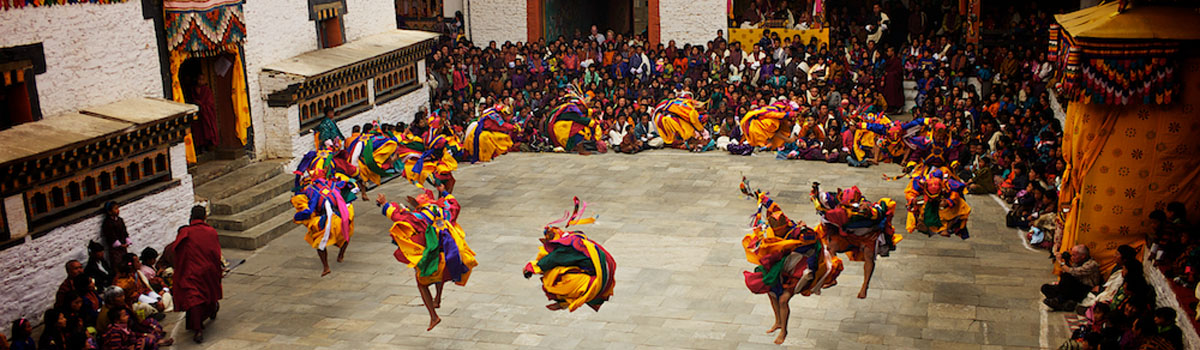 Jonathan Taee - Mongar Dzong Tshechu Dancers, Bhutan