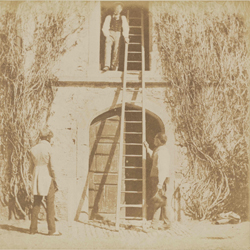 The Ladder, William Henry Fox Talbot, 1844, (Getty)
