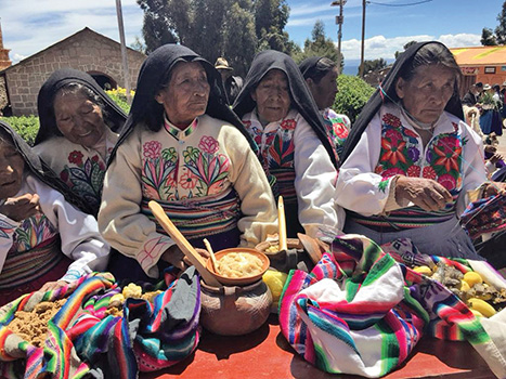 Anel Lopez de Romana's research in Puno, photo three