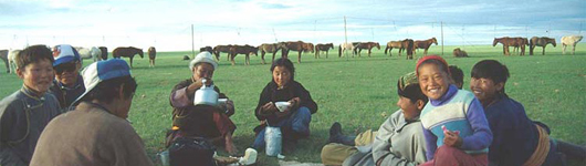 Waiting in Mongolia (credit: David Sneath)