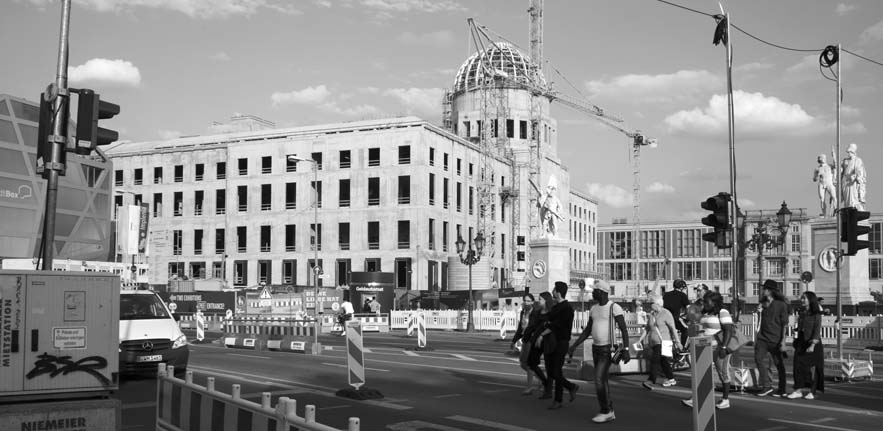 Berlin's Humboldt Forum under construction, July 2015 (credit  Mark Adams)
