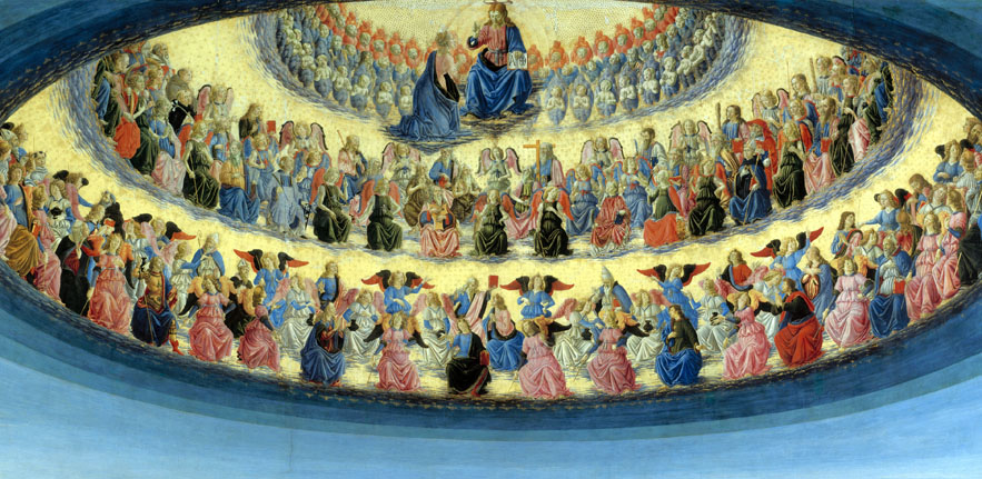 Assumption of the Virgin, Francesco Botticini