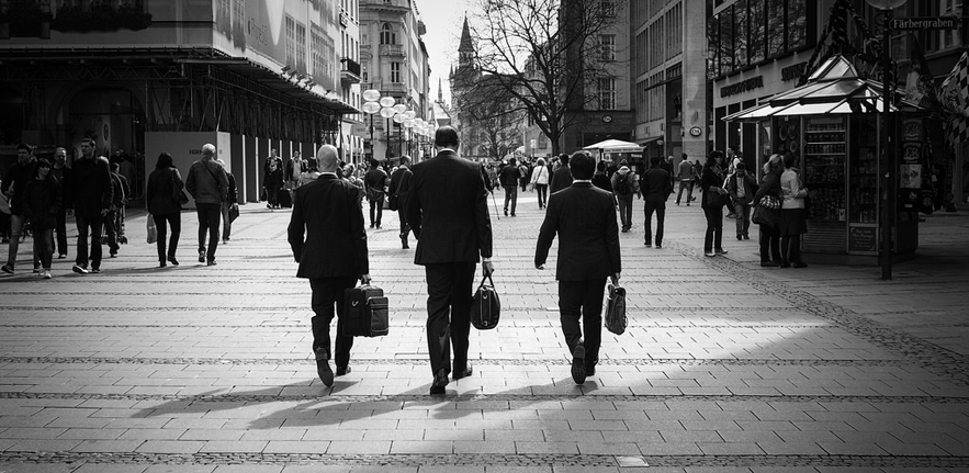 Three Businessmen (credit: Bernd Zube)